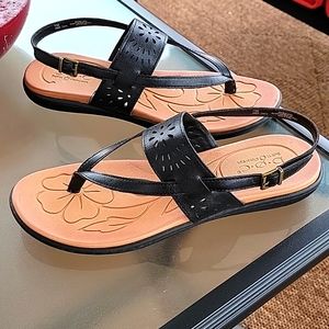 B.o.c black strap sandels